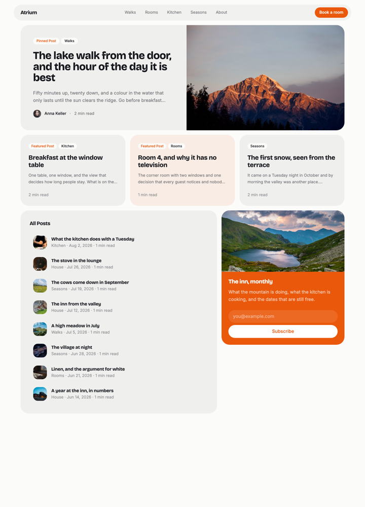 atrium template